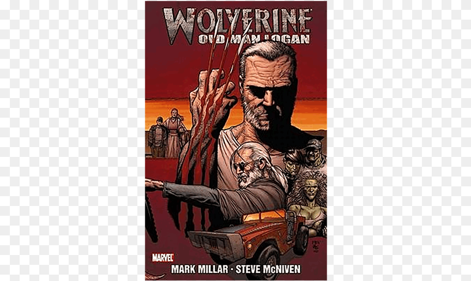 Wolverine Old Man Logan Comic Usa, Book, Publication, Comics, Adult Png Image