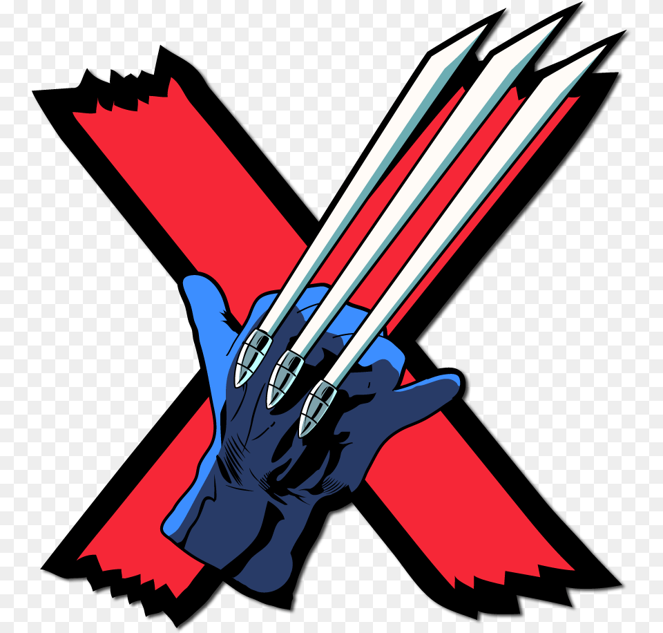 Wolverine Shaka Drawing, Rocket, Weapon, Clothing, Glove Free Png Download
