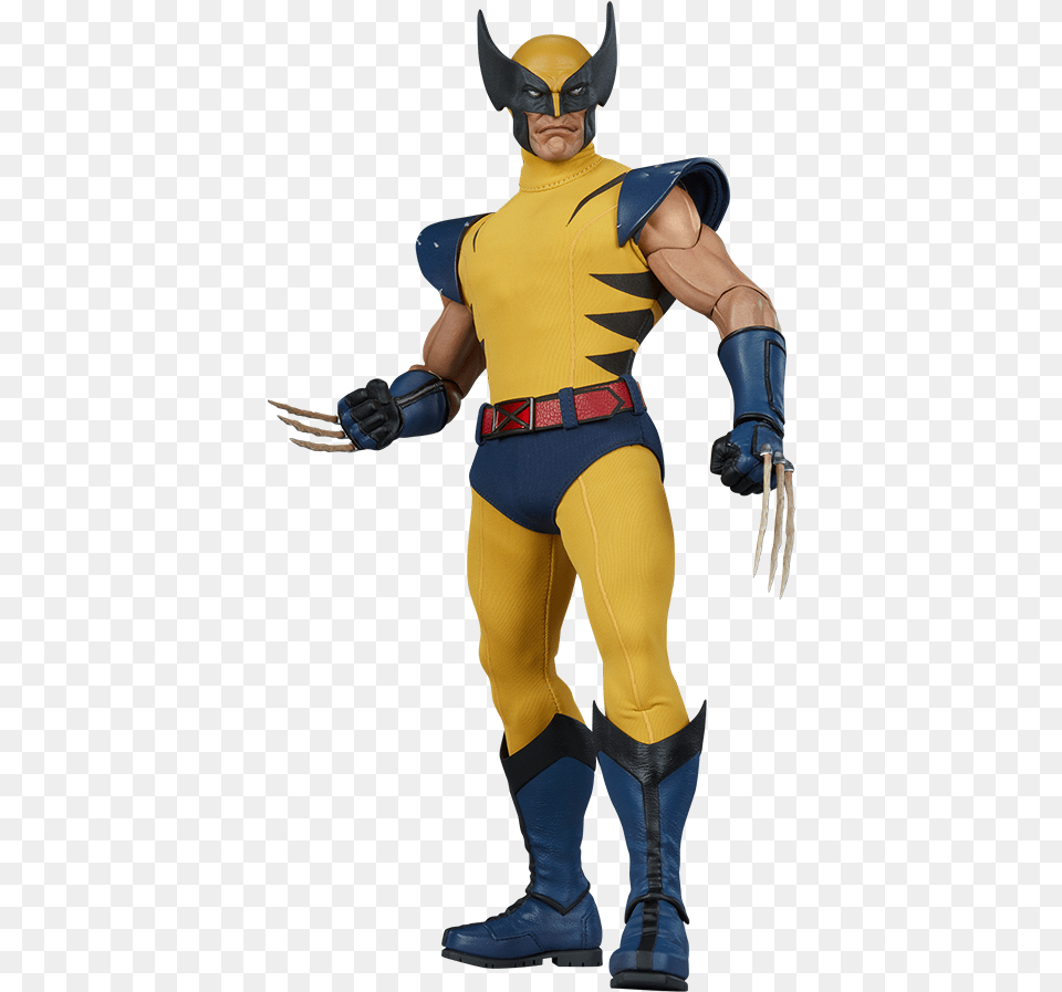 Wolverine Sixth Scale Figure Action Figure, Clothing, Costume, Person, Adult Free Png
