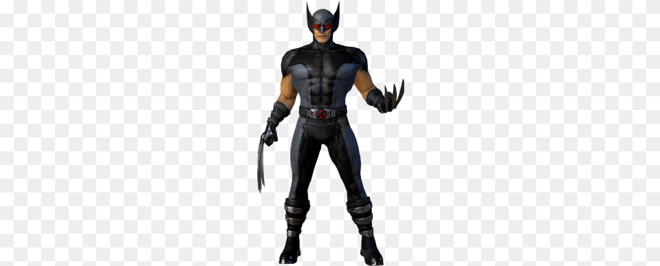 Wolverine X Force Costume Sc 1 St Marvelheroes Mortal Kombat Sub Zero Blue Steel, Adult, Person, Man, Male Png