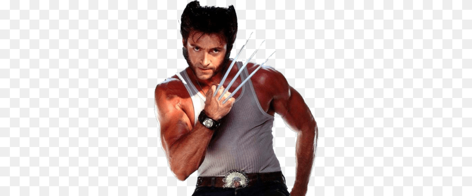 Wolverine X Men Origins Wolverine Hugh Jackman, Adult, Male, Man, Person Free Png
