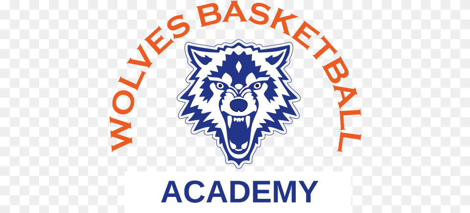 Wolves Basketball Academy Scotch Plains Nj Powered By Wolf Face, Logo, Animal, Bear, Mammal Png Image