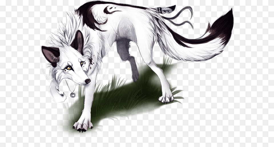 Wolves Transparent Magical Anime Wolf Alpha Female, Animal, Canine, Dog, Mammal Free Png