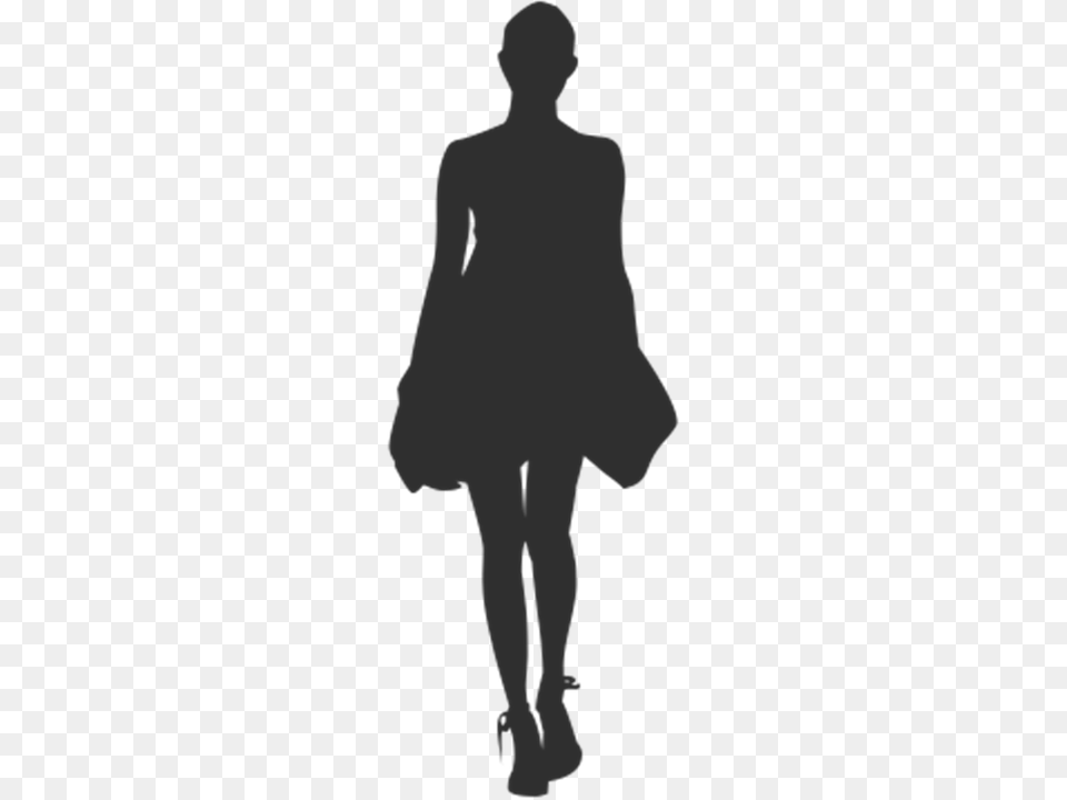 Woman Silhouette, Person Free Png Download