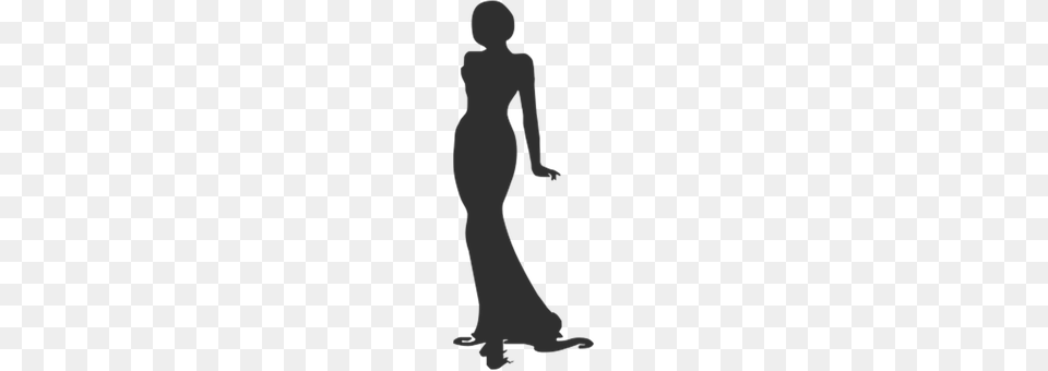 Woman Clothing, Dress, Silhouette, Adult Free Png