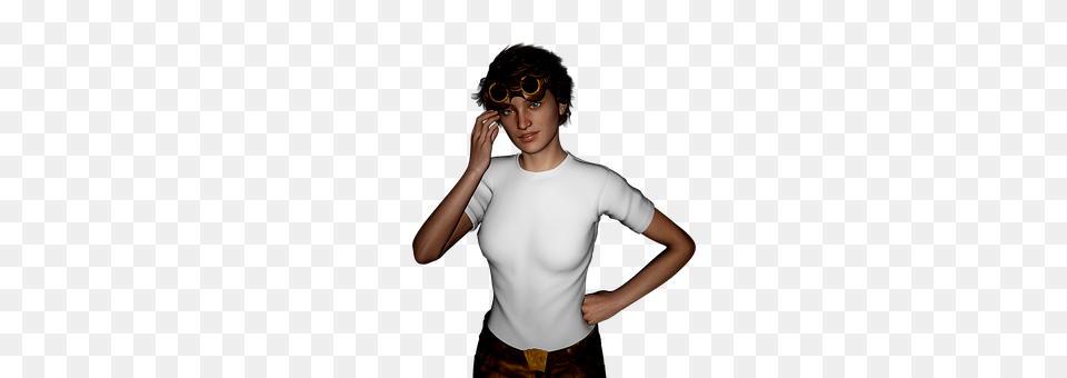 Woman Accessories, T-shirt, Undershirt, Goggles Free Png