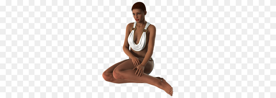 Woman Clothing, Swimwear, Sitting, Person Free Transparent Png