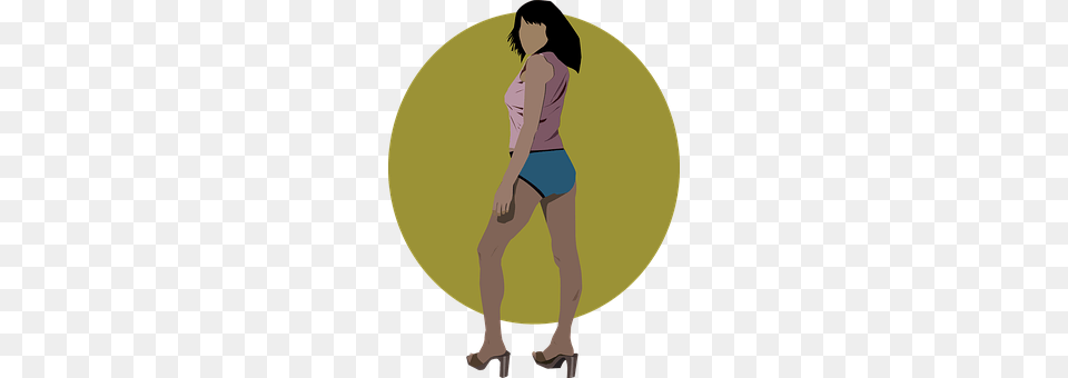 Woman Shorts, Clothing, Adult, Person Free Png