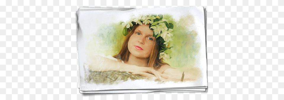 Woman Flower Arrangement, Art, Plant, Flower Free Png Download