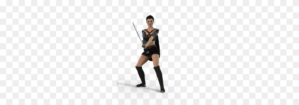 Woman Clothing, Costume, Person, Sword Free Png