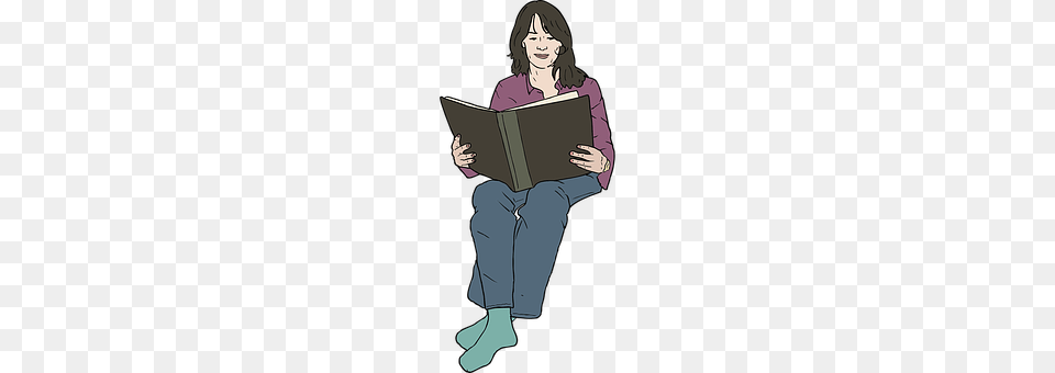 Woman Book, Reading, Publication, Person Png