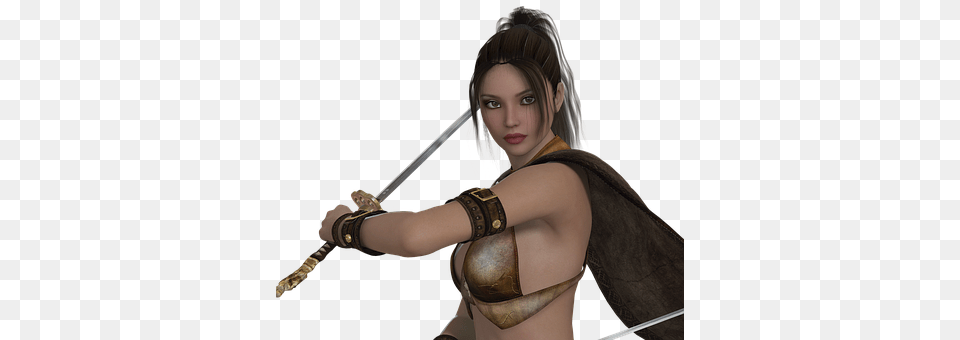 Woman Sword, Weapon, Adult, Female Free Png