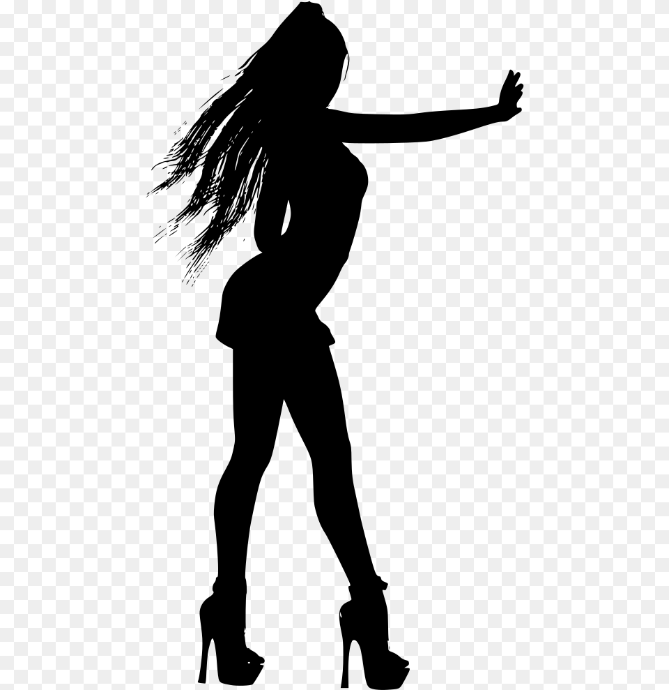 Woman, Gray Png