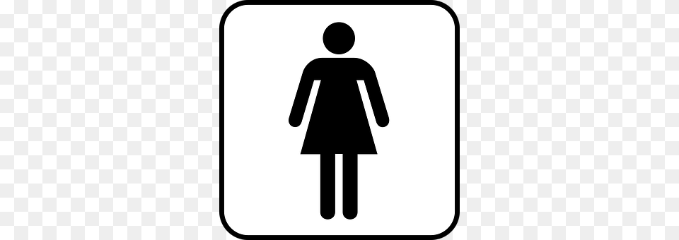 Woman Sign, Symbol, Road Sign, Person Png Image