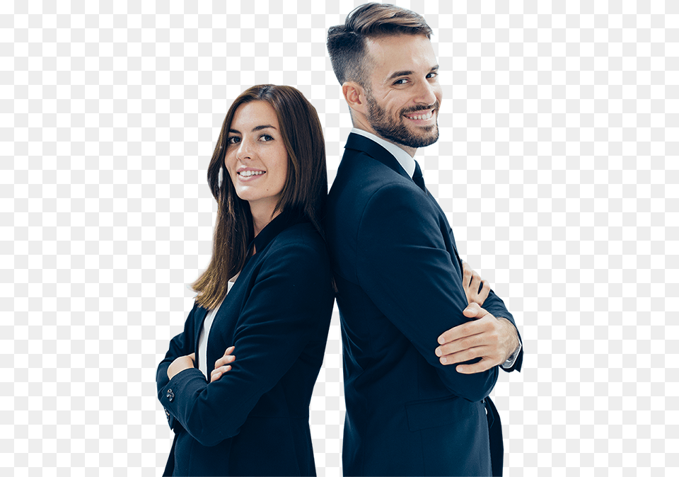 Woman And Man Business, Suit, Clothing, Formal Wear, Male Png