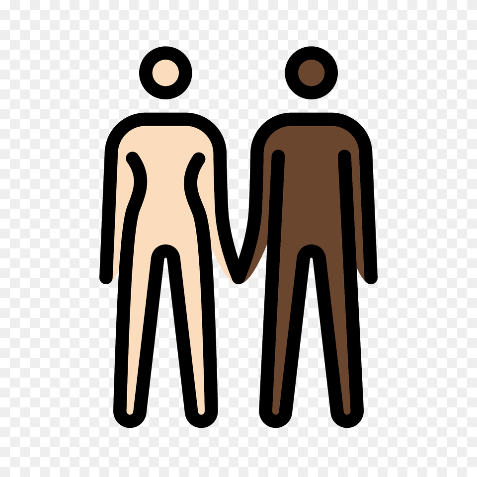 Woman And Man Holding Hands Emoji Clipart, Body Part, Hand, Person, Back Free Png Download