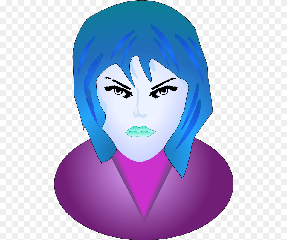 Woman Angry Face Transparent Image Clip Art, Portrait, Photography, Person, Head Free Png