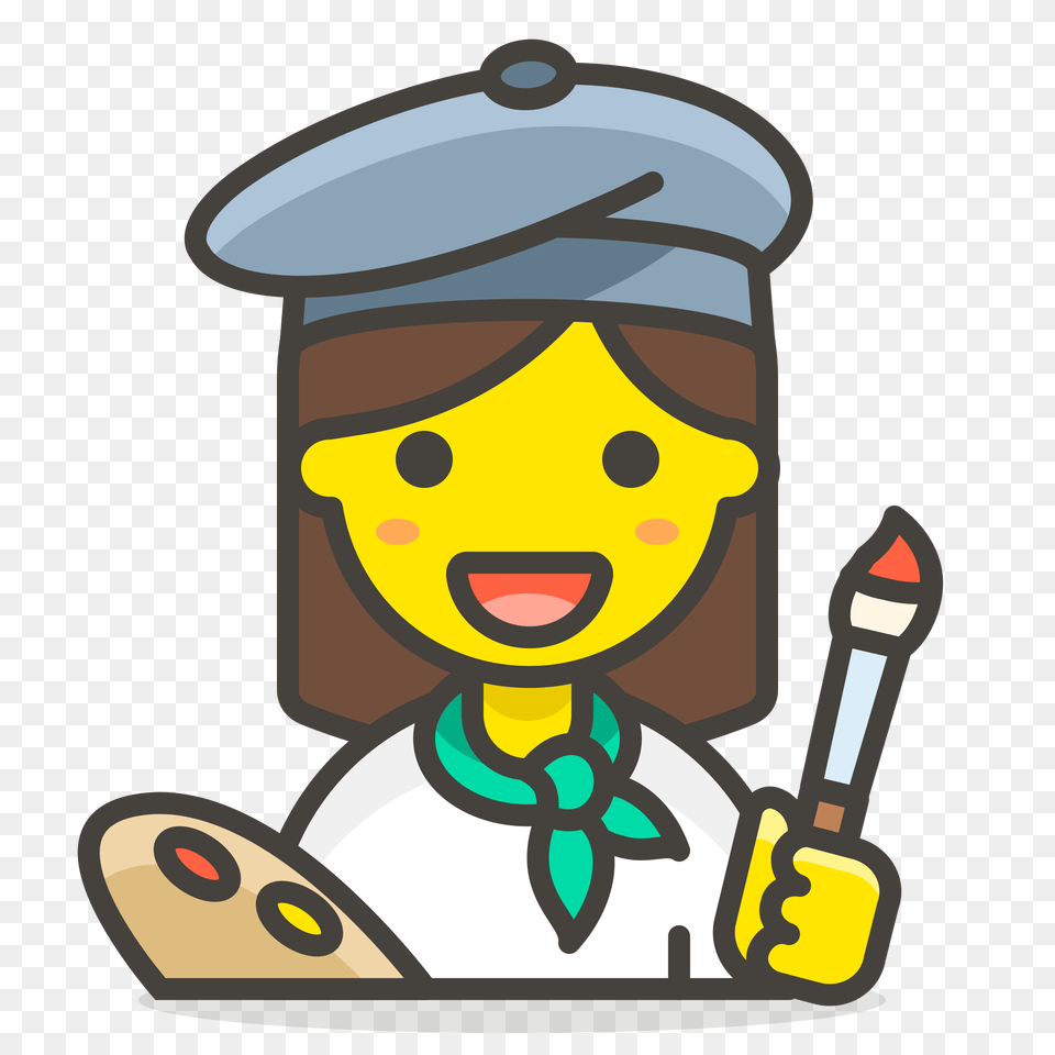 Woman Artist, Cutlery, Face, Head, Person Free Transparent Png