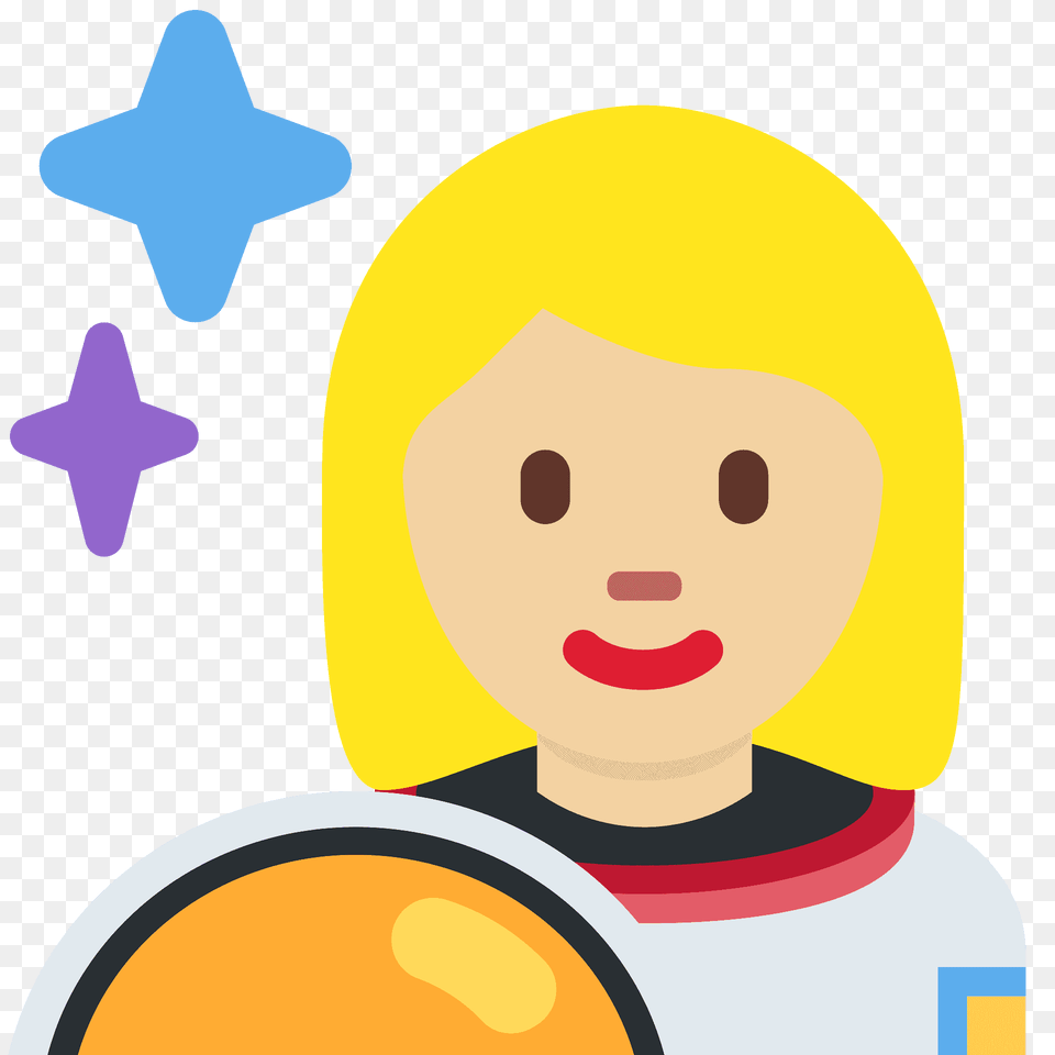 Woman Astronaut Emoji Clipart, Clothing, Hat, Face, Head Free Png Download