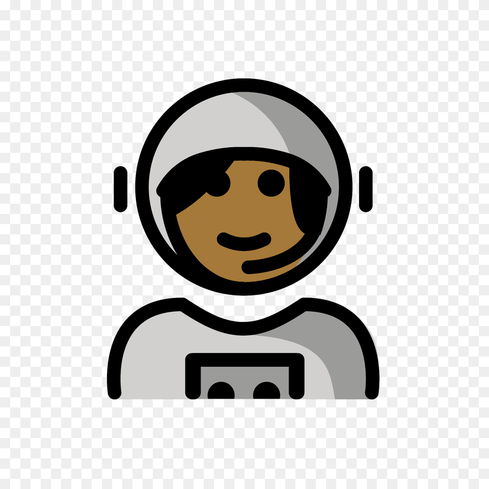 Woman Astronaut Emoji Clipart, Face, Head, Person, Clothing Free Png Download