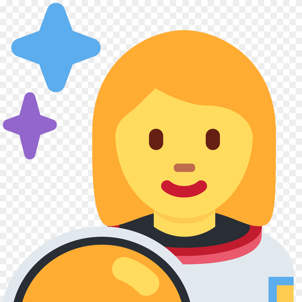 Woman Astronaut Emoji Clipart, Face, Head, Person Png