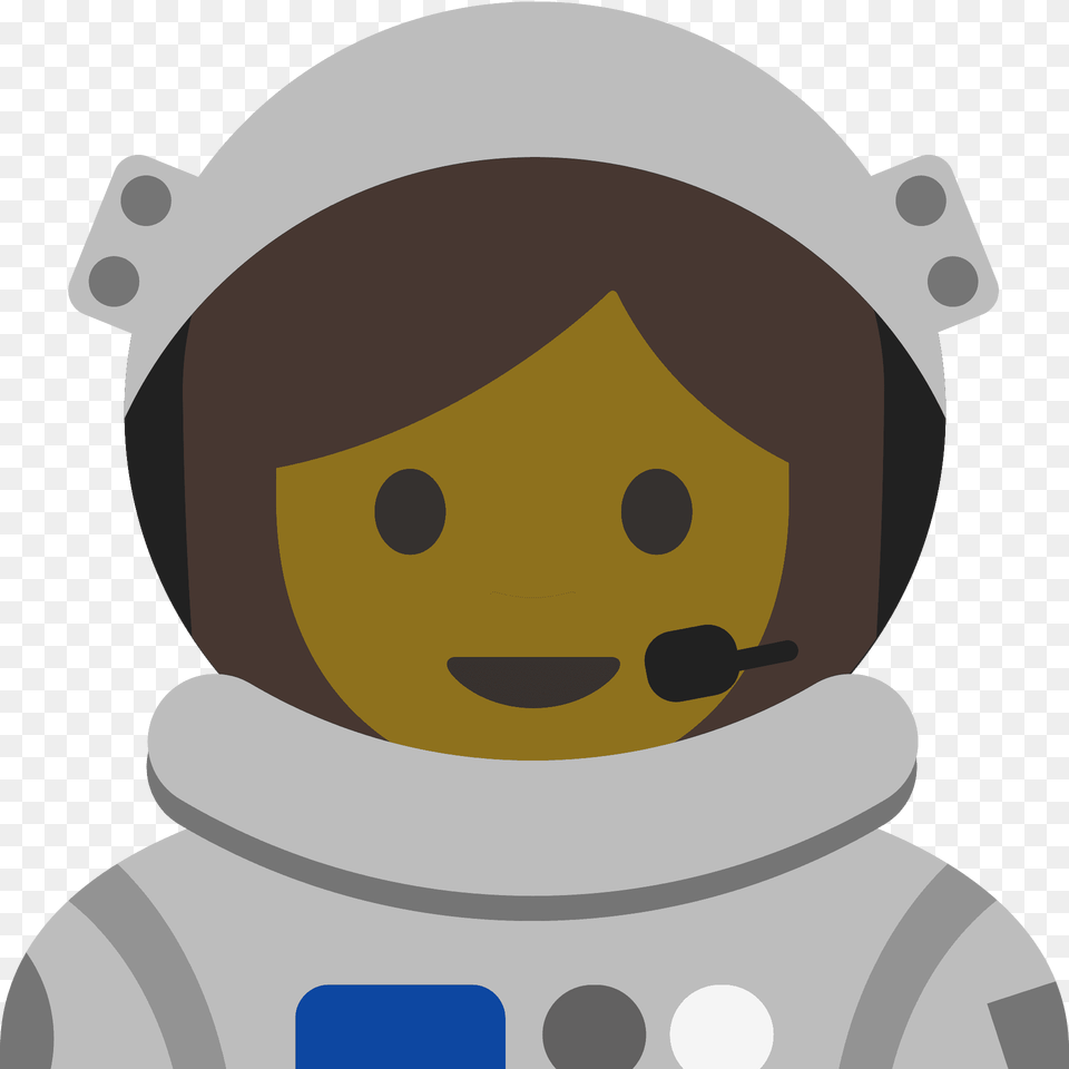 Woman Astronaut Emoji Clipart, Robot, Face, Head, Person Png