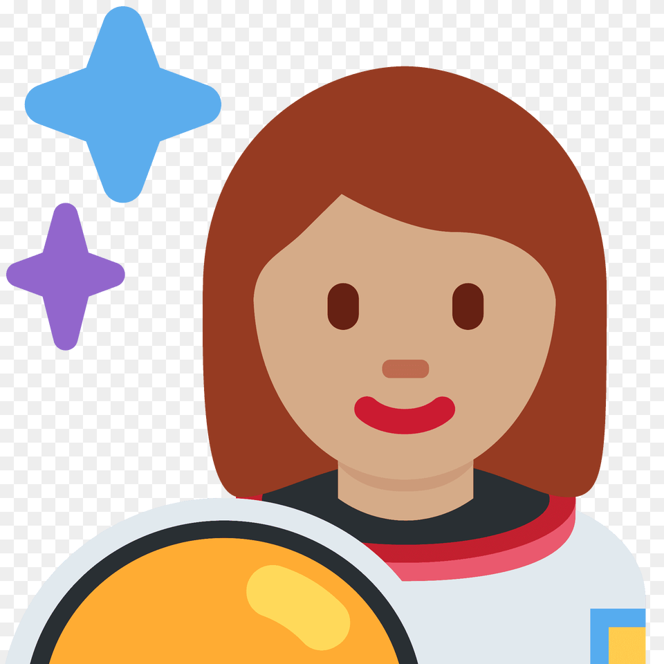 Woman Astronaut Emoji Clipart, Face, Head, Person, Clothing Free Transparent Png