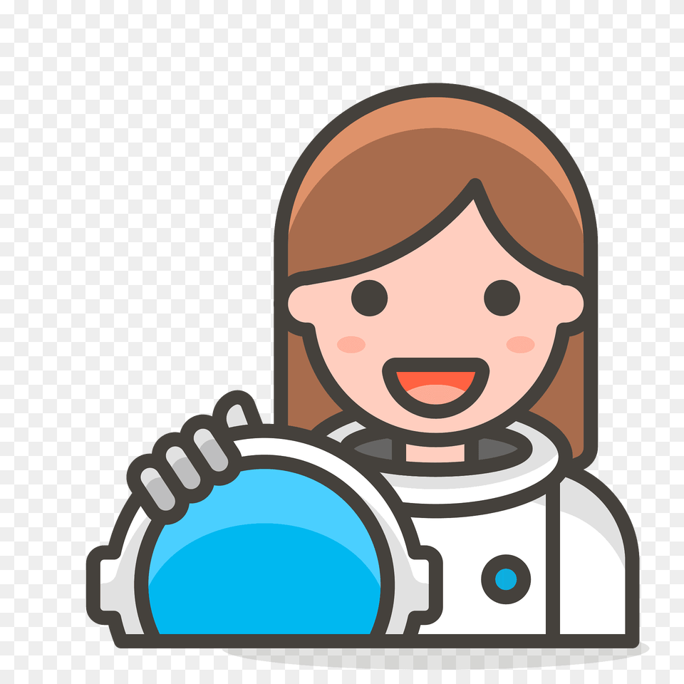 Woman Astronaut Emoji Clipart, Photography, Face, Head, Person Free Png Download