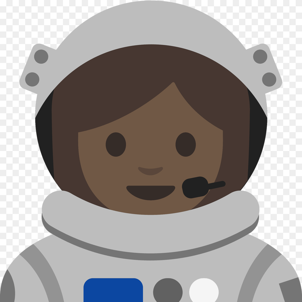 Woman Astronaut Emoji Clipart, Face, Head, Person, Animal Png