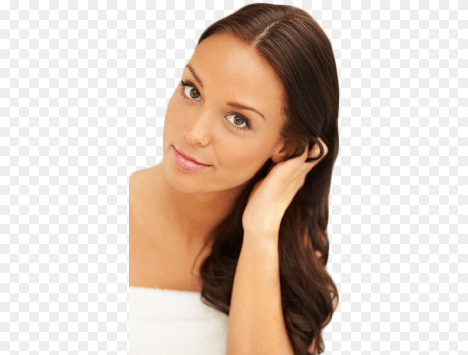 Woman At Hair Salon, Head, Body Part, Face, Portrait Free Transparent Png