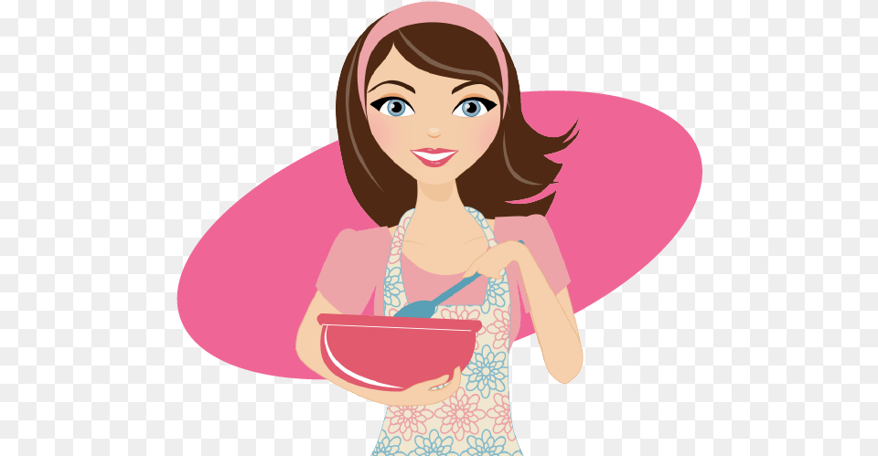 Woman Baking Bake A Cake, Adult, Female, Person, Face Free Png