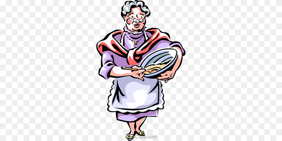 Woman Baking Royalty Vector Clip Art Illustration, Book, Comics, Publication, Adult Png