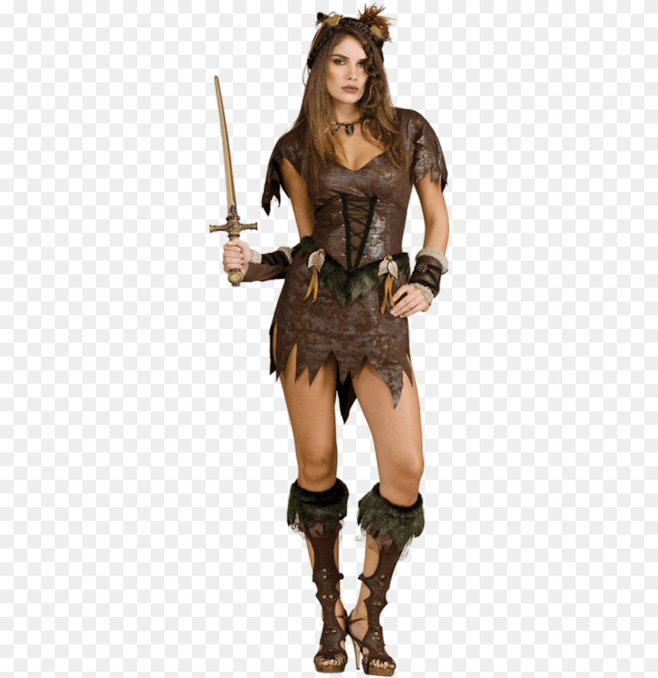 Woman Barbarian, Weapon, Clothing, Costume, Sword Png