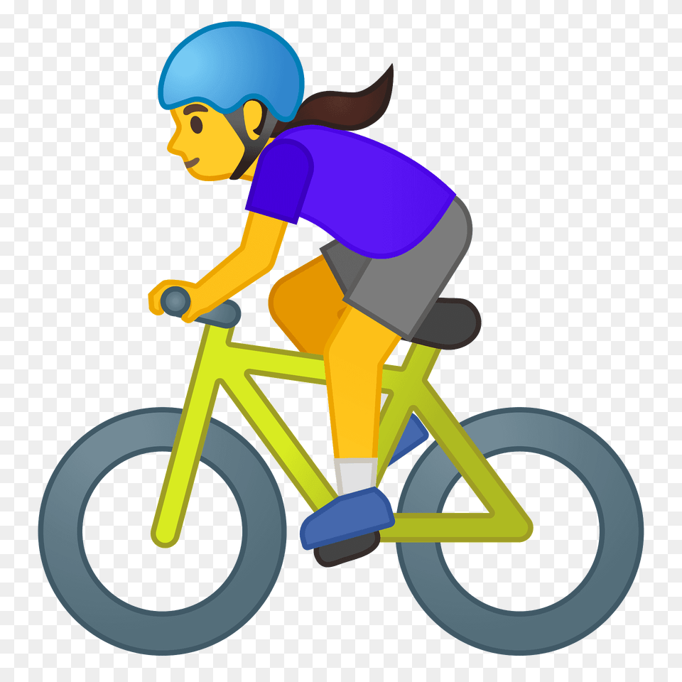 Woman Biking Emoji Clipart, Face, Head, Person Free Png