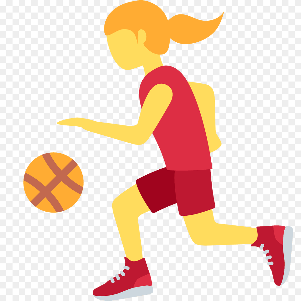 Woman Bouncing Ball Emoji Clipart, Handball, Sport, Baby, Person Free Png Download