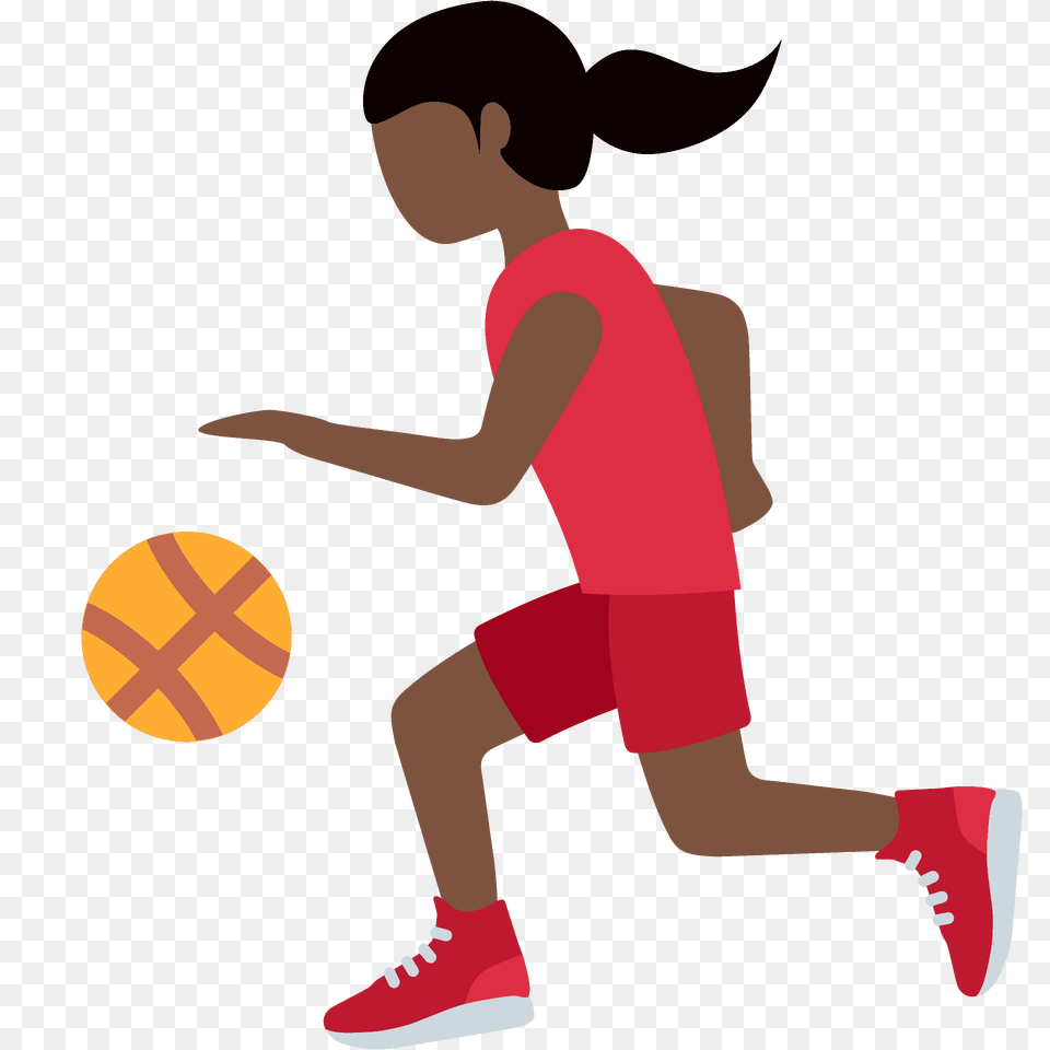 Woman Bouncing Ball Emoji Clipart, Person, Handball, Sport, Clothing Free Transparent Png