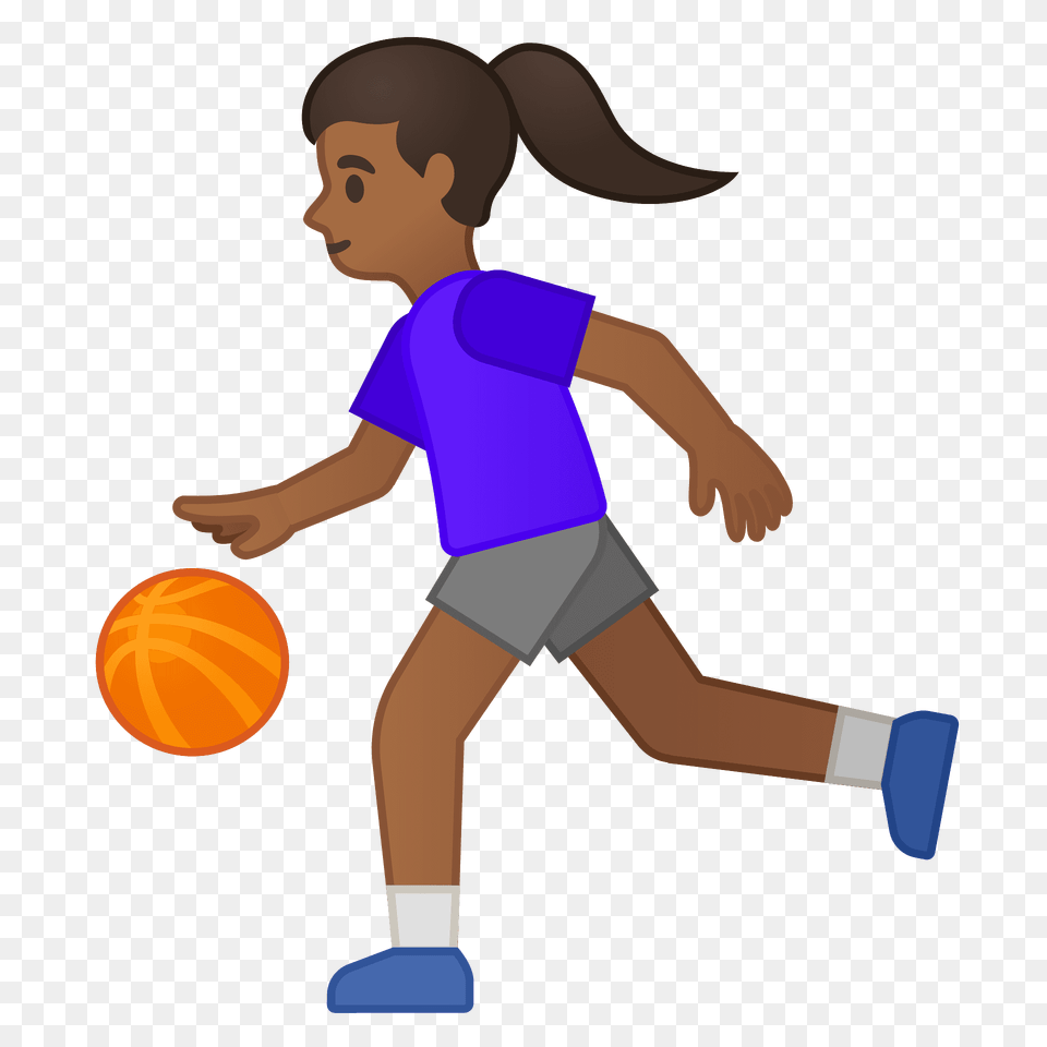 Woman Bouncing Ball Emoji Clipart, Sphere, Person, Clothing, Shorts Free Png