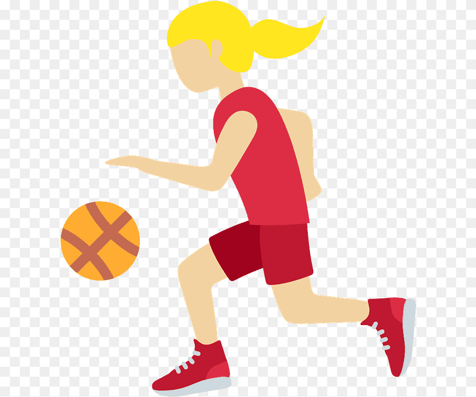 Woman Bouncing Ball Emoji Clipart Bouncing Basket Ball Clip Art, Baby, Person, Handball, Sport Free Png Download