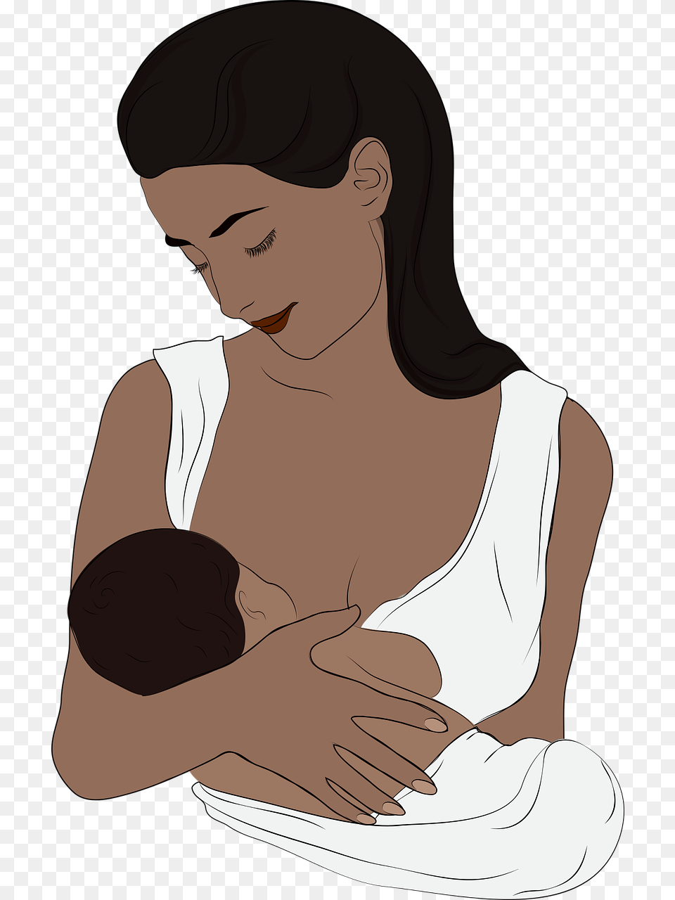 Woman Breastfeeding, Adult, Female, Person, Face Free Png