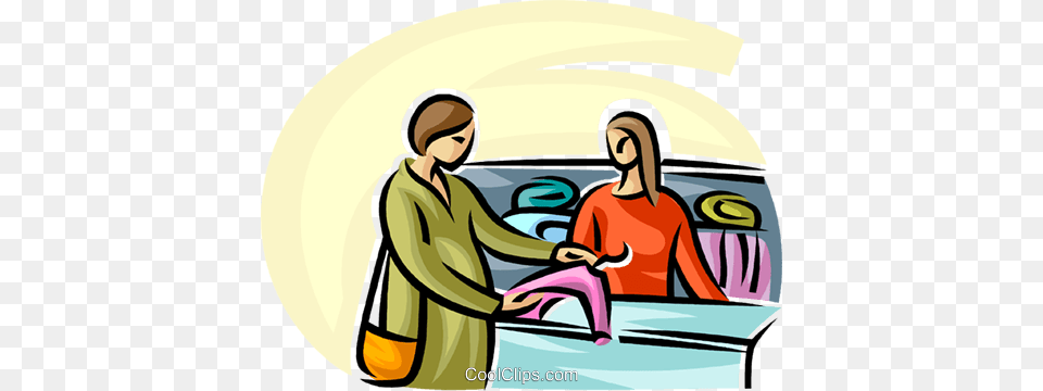 Woman Buying Maternity Clothes Royalty Free Vector, Washing, Person, Clothing, Coat Png