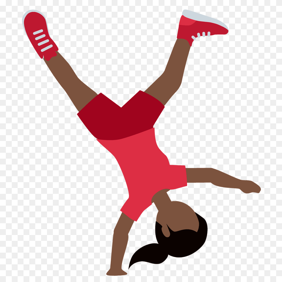 Woman Cartwheeling Emoji Clipart, Dancing, Leisure Activities, Person Free Transparent Png