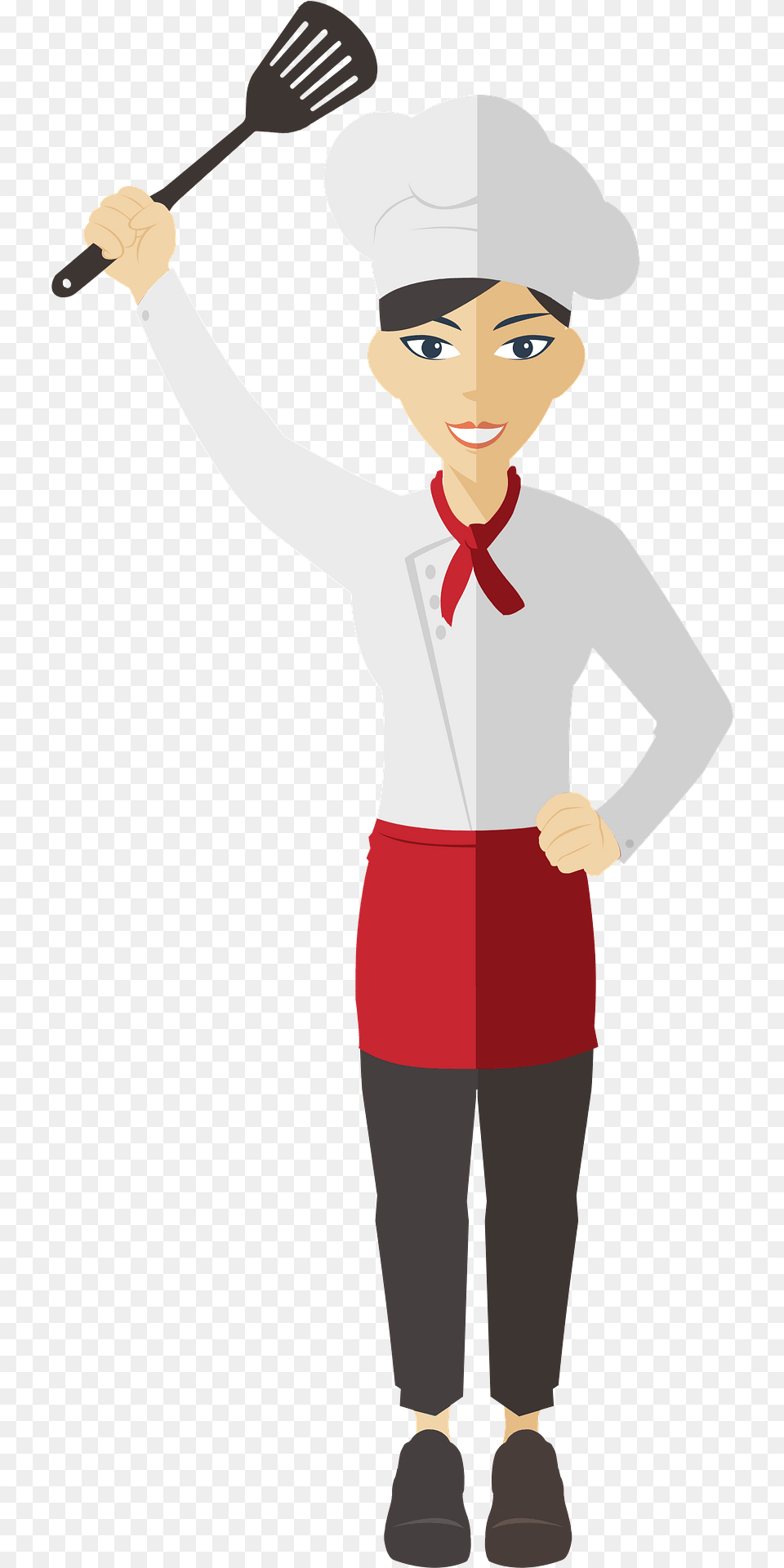 Woman Chef Clipart, Teen, Sleeve, Clothing, Person Png Image