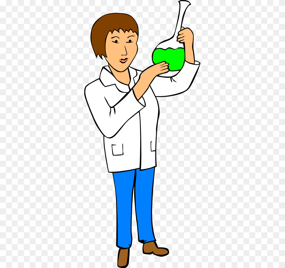 Woman Chemist Clipart For Web, Person, Face, Head, Cleaning Free Png Download