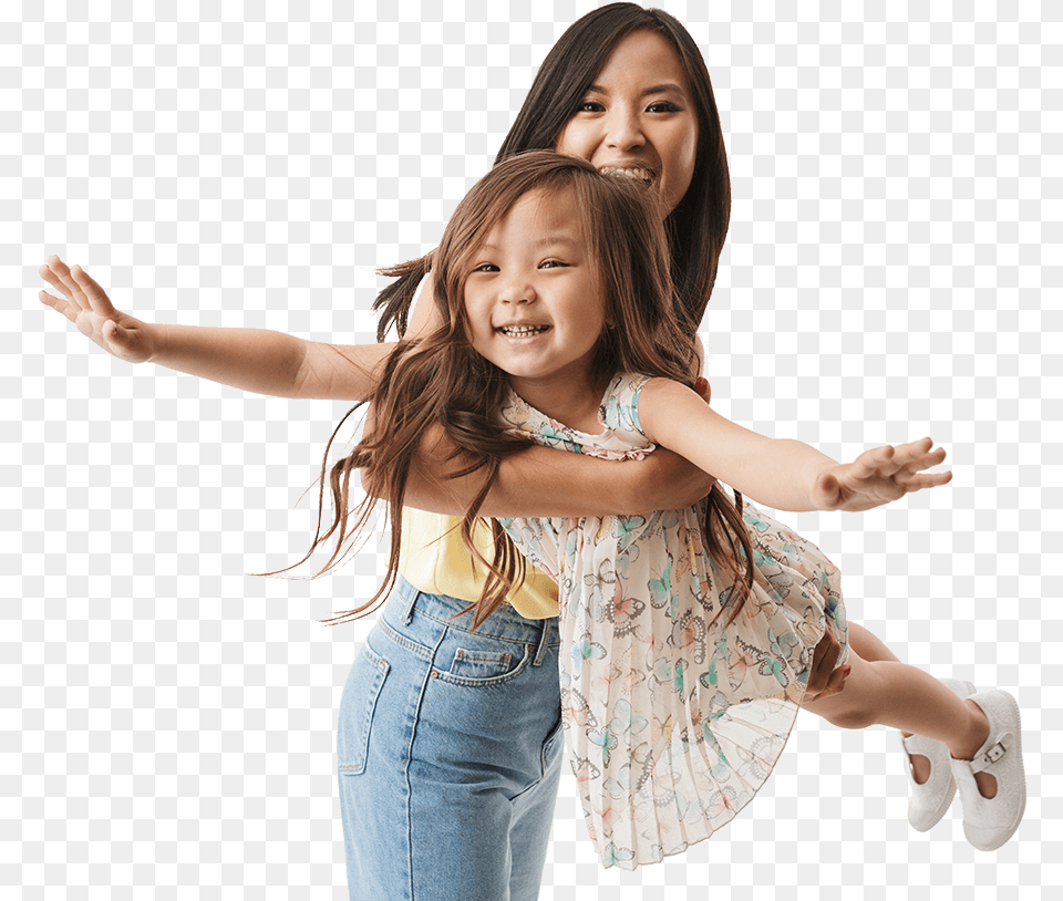 Woman Child, Person, People, Pants, Jeans Png Image