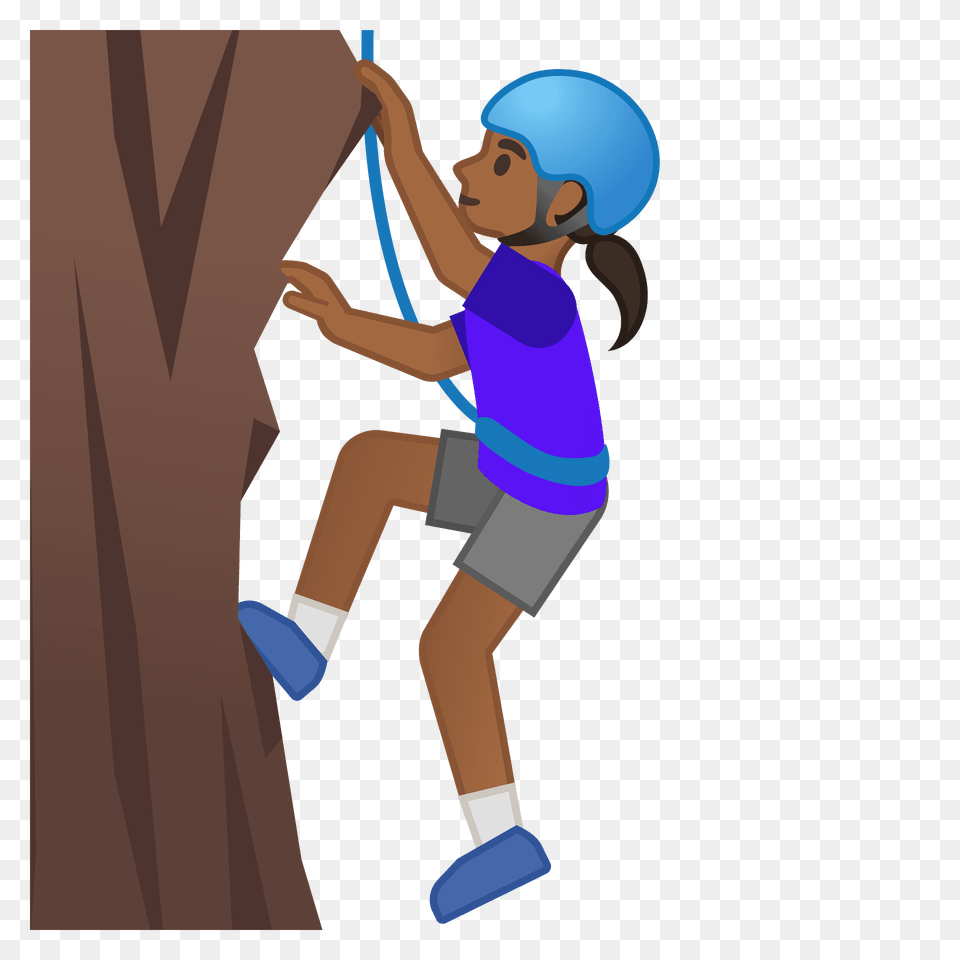 Woman Climbing Emoji Clipart, Outdoors, Person, Face, Head Free Transparent Png