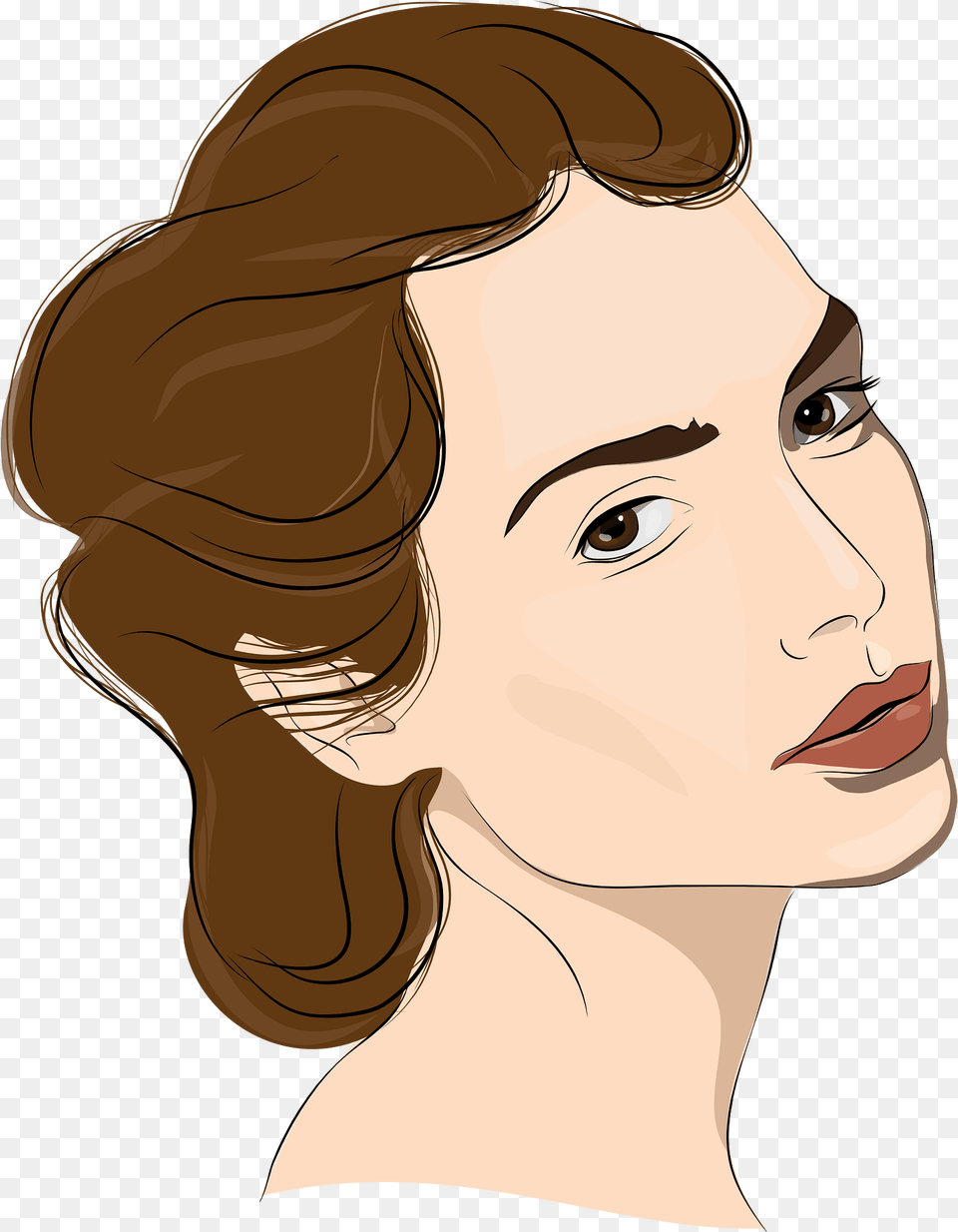 Woman Clipart, Adult, Portrait, Photography, Person Free Png