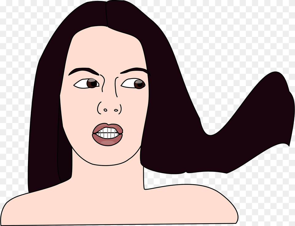 Woman Clipart, Adult, Female, Person, Face Png Image