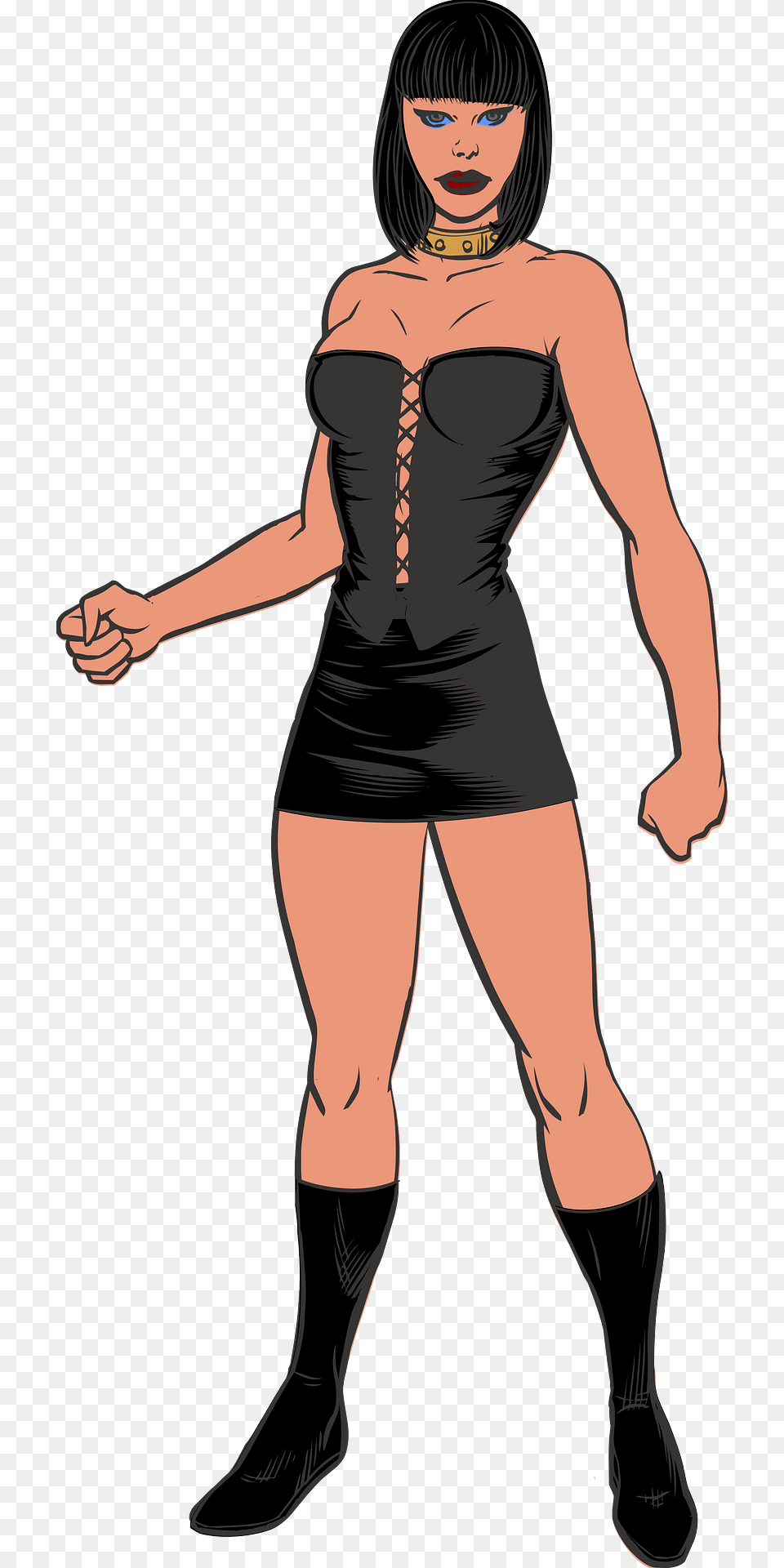 Woman Clipart, Adult, Person, Female, Dress Png Image