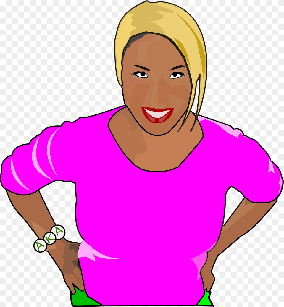 Woman Clipart, T-shirt, Clothing, Adult, Female Png