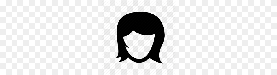 Woman Clipart, Stencil, Face, Head, Person Png Image